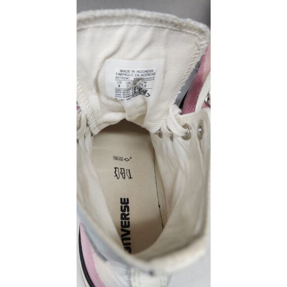 Chuck Taylor All Star Pink HI Top style # 551629C size 9 Uk 7 - Picture 9 of 11